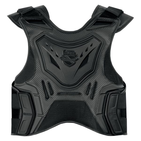Motorrad-R�ckenprotektor ICON Stryker Vest Stealth