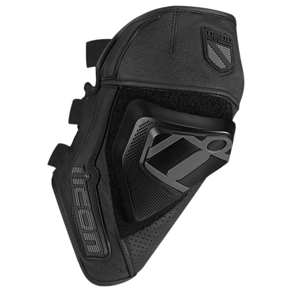 Motorrad-Knieschützer ICON Cloverleaf Knee Black Motorrad-Knieschützer ICON Cloverleaf Knee Black