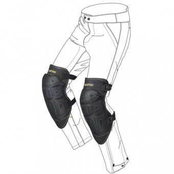 Motorrad-Knieschützer Spidi K-Net Schwarz Motorrad-Knieschützer Spidi K-Net Schwarz