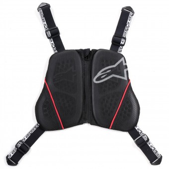 Motorradprotektoren Alpinestars Nucleon KR-C Black White Red Motorradprotektoren Alpinestars Nucleon KR-C Black White Red