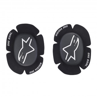 Motorrad Schleifer Alpinestars GP Sport Evo Knee Slider Black White Motorrad Schleifer Alpinestars GP Sport Evo Knee Slider Black White