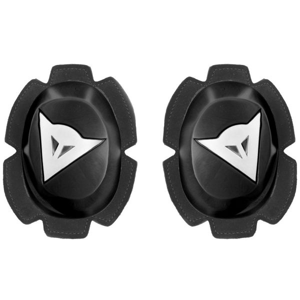 Motorrad Schleifer Dainese Pista Rain Knee Slider Black White