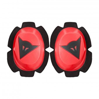 Motorrad Schleifer Dainese Pista Rain Knee Slider Fluo Red Black