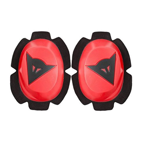 Motorrad Schleifer Dainese Pista Rain Knee Slider Fluo Red Black