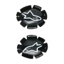 Motorrad Schleifer Alpinestars GP Plus Knee Slider Black White