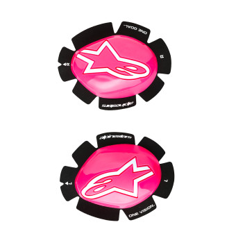 Motorrad Schleifer Alpinestars GP Plus Knee Slider Pink Fluo White Motorrad Schleifer Alpinestars GP Plus Knee Slider Pink Fluo White