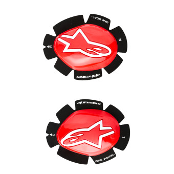 Motorrad Schleifer Alpinestars GP Plus Knee Slider Red White Motorrad Schleifer Alpinestars GP Plus Knee Slider Red White