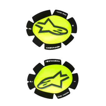 Motorrad Schleifer Alpinestars GP Plus Knee Slider Yellow Fluo Black Motorrad Schleifer Alpinestars GP Plus Knee Slider Yellow Fluo Black