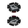 Motorrad Schleifer Alpinestars GP Tech Knee Slider Black White