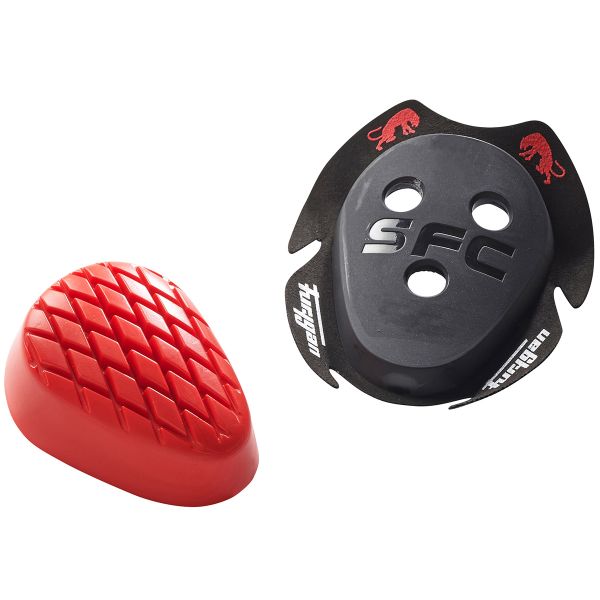 Furygan Sliders Pluie Schwarz Rot