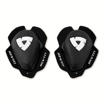 Motorrad Schleifer REV'IT Knee Slider Set 2 Black White Motorrad Schleifer REV'IT Knee Slider Set 2 Black White