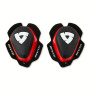 Motorrad Schleifer REV'IT Knee Slider Set 2 Red Black White
