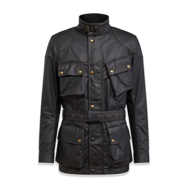 Motorradweste Belstaff Trialmaster Wax Black Motorradweste Belstaff Trialmaster Wax Black
