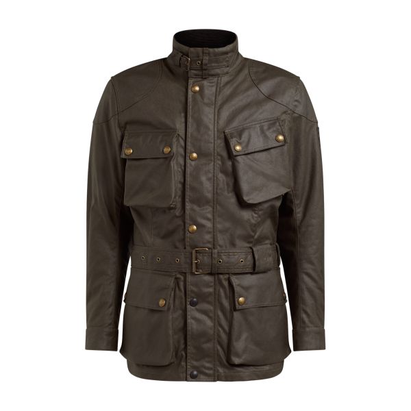 Motorradweste Belstaff Trialmaster Wax Mahogany