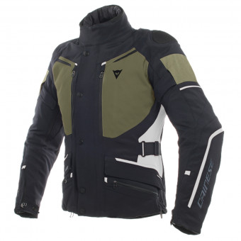 Motorradweste Dainese Carve Master 2 Gore-Tex Black Grape Leaf Light Grey