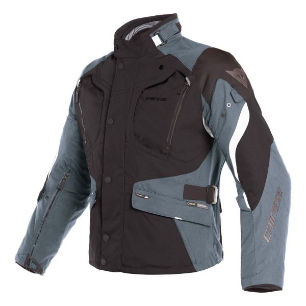 Motorradweste Dainese Dolomiti Gore-Tex Black Ebony Light Grey