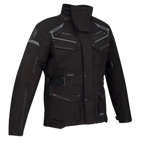 Motorradweste Bering Minsk Gore-Tex Black Grey Motorradweste Bering Minsk Gore-Tex Black Grey