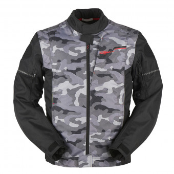 Furygan Riley Black Camouflage + Fury Air Bag System