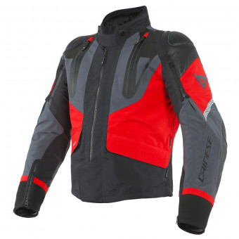 Motorradweste Dainese Sport Master Gore-Tex Black Lava Red Ebony