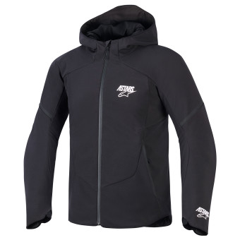 Motorradweste Alpinestars Aeroshell WP Black