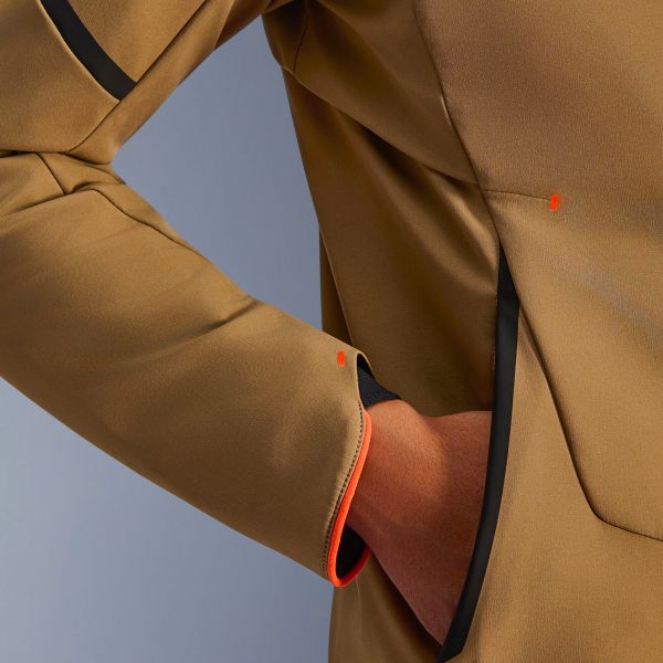 Alpinestars Aeroshell WP Dark Khaki Black Orange Fluo