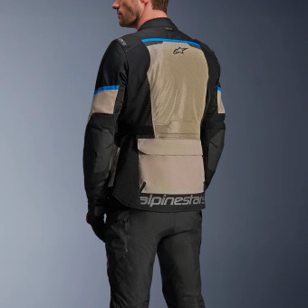 Alpinestars Andes Air Drystar Black Laurel Gray Bright Blue