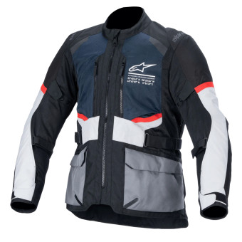 Motorradweste Alpinestars Andes Air Drystar Deep Blue Black Ice Grey Motorradweste Alpinestars Andes Air Drystar Deep Blue Black Ice Grey