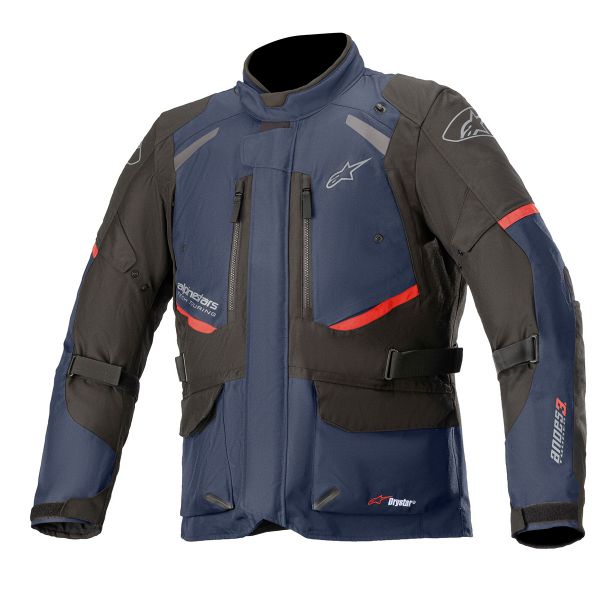 Motorradweste Alpinestars Andes V3 Drystar Dark Blue Black Motorradweste Alpinestars Andes V3 Drystar Dark Blue Black