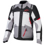 Motorradweste Alpinestars Andes V4 Drystar Dark Gray Ice Gray Black Bright Red