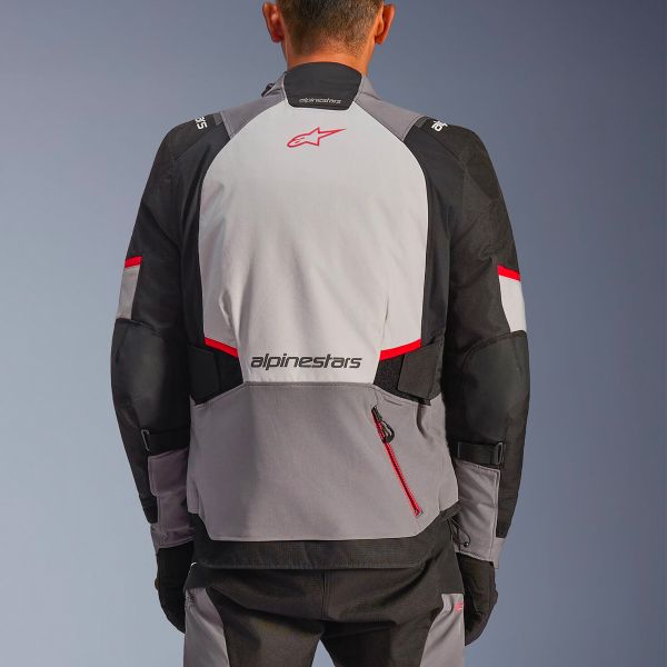 Alpinestars Andes V4 Drystar Dark Gray Ice Gray Black Bright Red