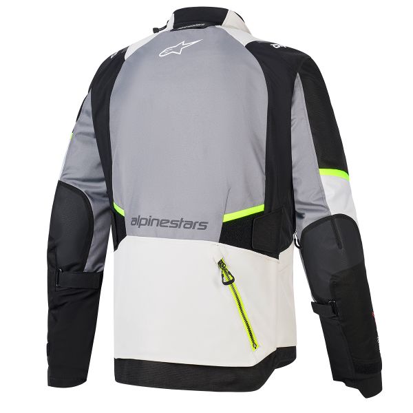 Alpinestars Andes V4 Drystar Dark Gray Ice Gray Black Yellow Fluo