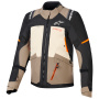 Motorradweste Alpinestars Andes V4 Drystar Walnut Mastic Black