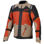 Motorradweste Alpinestars Andes V4 Drystar Walnut Rust Black