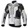 Motorradweste Alpinestars Bogota Pro Drystar Ice Grey Dark Grey Yellow Fluo