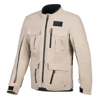 Motorradweste Alpinestars Borrego Drystar Warn Gray