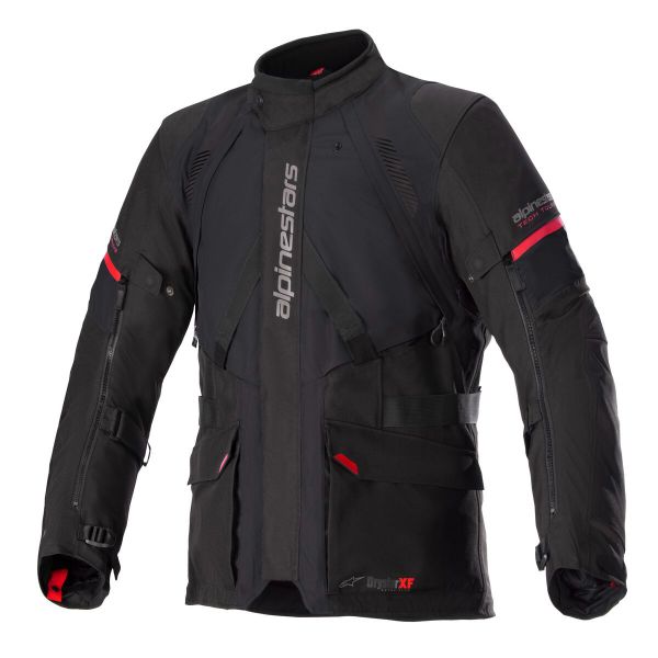 Motorradweste Alpinestars Monteira Drystar XF Black Bright Red