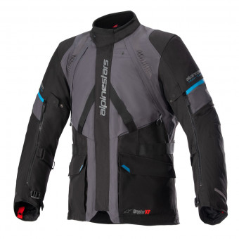 Motorradweste Alpinestars Monteira Drystar XF Tar Gray Black Methyl Blue