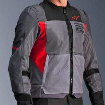 Alpinestars ST-2 Air Deep Gray Dark Gray Bright Red