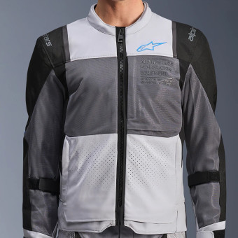 Alpinestars ST-2 Air Ice Gray Dark Gray Black