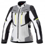 Motorradweste Alpinestars Stella Bogota Pro Drystar Ice Grey Dark Grey