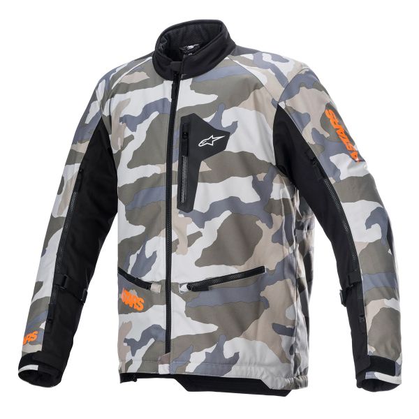 Motorradweste Alpinestars Venture XT Mojave Camo Orange Fluo