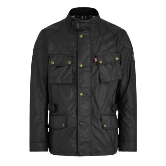 Motorradweste Belstaff Crosby 2 Tech Wax Black