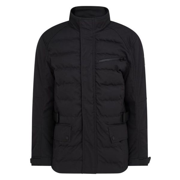 Motorradweste Belstaff Daunenjacke Calder Black