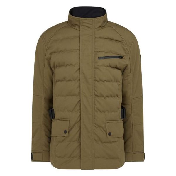 Motorradweste Belstaff Daunenjacke Calder Olive
