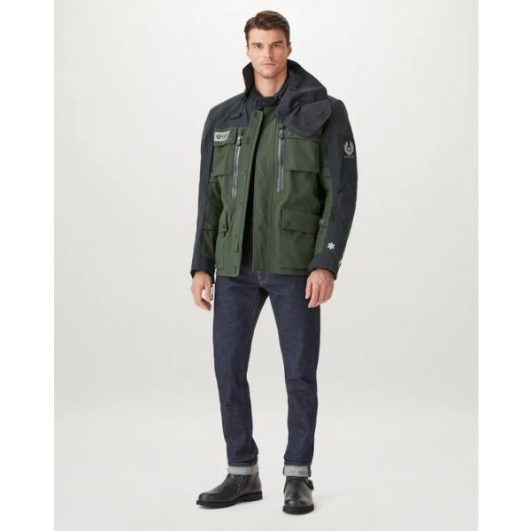 Belstaff Long Way Up Jacket Dark Olive Black