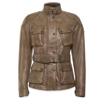 Motorradweste Belstaff Trialmaster Lady Leder Birch