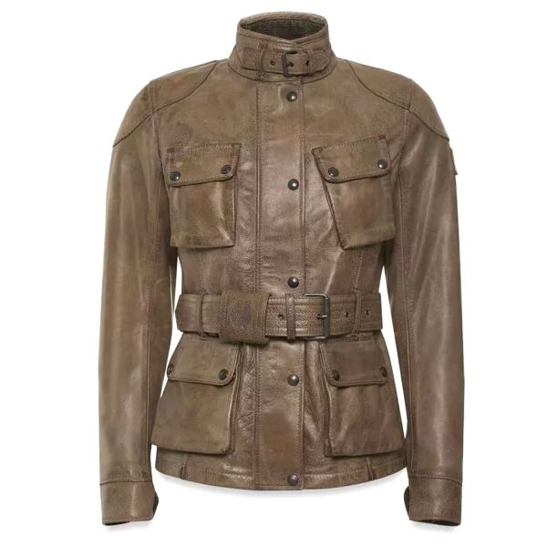 Motorradweste Belstaff Trialmaster Lady Leder Birch