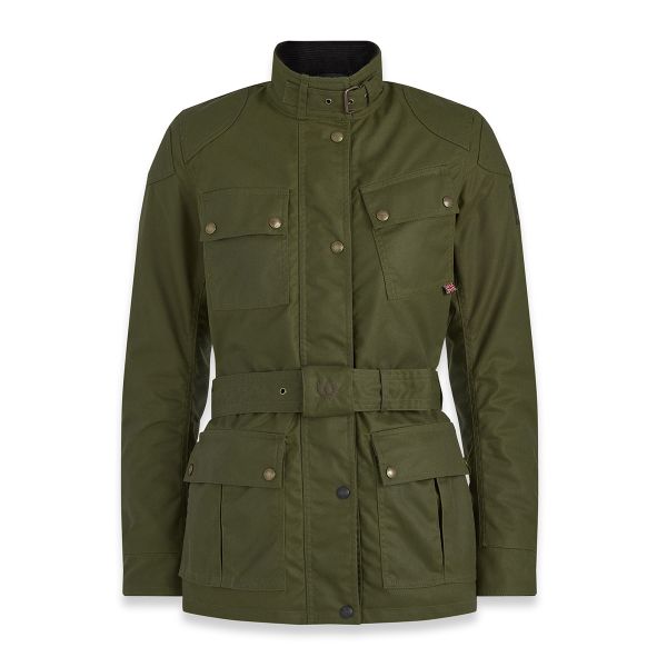 Motorradweste Belstaff Trialmaster Pro Lady Wax Forest Green Motorradweste Belstaff Trialmaster Pro Lady Wax Forest Green