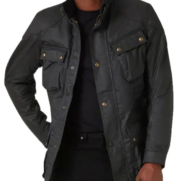 Belstaff Trialmaster Wax 8oz Black