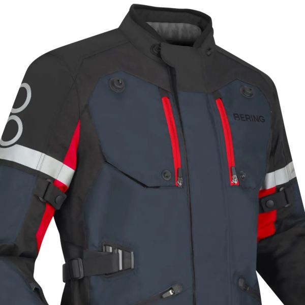 Bering Halifax Black Anthracite Red